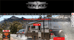 Desktop Screenshot of legendcaravans.com.au